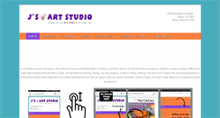 Desktop Screenshot of jsartstudio.com